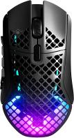 ���� SteelSeries Aerox 9 Wireless Black ���� ����������, ������������ (Bluetooth + ����������), 18000 dpi, USB