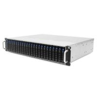 ������ XJ1-20246-02 2U 24x 2.5" hot-swap bays, hot-swap JBOD with dual SAS 12G expander controller, dual BMC, tool-less HDD tray, 550W 1+1 hot-swap redundant 80+ platinum, tool-less rail kit (35X series