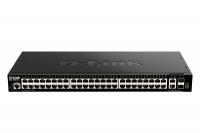 ����������� L3 ���������� D-Link DGS-1520-52/A1A, ����, 48x1000Base-T, 2x10GBase-T, 2x10GBase-X SFP+