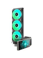 ��� Deepcool LT360 Vision ARGB Soc-AM5/AM4/1200/1700/1851 ������ 4-pin 32dB Al LCD 350W Ret (R-LT360VISION-BKAMMC-G-1)