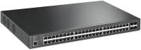 TP-Link TL-SG3452X JetStream 48-�������� ���������� ����������� ���������� ������ 2+ � �������� ������� SFP+ 10 ����/�
