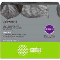 �������� ��������� Cactus CS-DK22212 ������ ��� Brother P-touch QL-500, QL-550, QL-700, QL-800