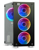 ������ ExeGate Mistery X2, MiniTower, ��� �/� MicroATX, ������ (EX294382RUS)