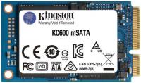 ���������� SSD mSATA Kingston 512Gb KC600 Series SKC600MS/512G (SATA3, up to 550/520Mbs, 90000 IOPS, 3D TLC, SM2259)