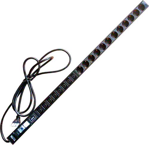 Блок розеток TWT TWT-PDV-12GS-8C3-GP