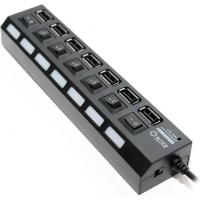 USB ��� 5BITES HB27-203PBK, BLACK