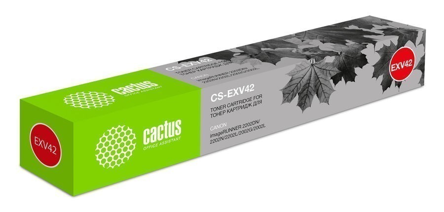 �������� Cactus CS-EXV42 Black ��� CANON IR 2202/2202N/2204 MFP/2204F MFP/2204N MFP, ����: ������, ������: 10200 �������