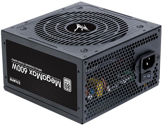 ���� ������� 600W Zalman ZM600-TXII �������� 600 ��, �������� PFC, ���������� 120x120 ��, c��������� 80 PLUS Standard