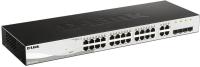����������/ DGS-1210-28/FL Managed L2 Switch 24x1000Base-T, 4xCombo 1000Base-T/SFP, Surge 6KV, CLI