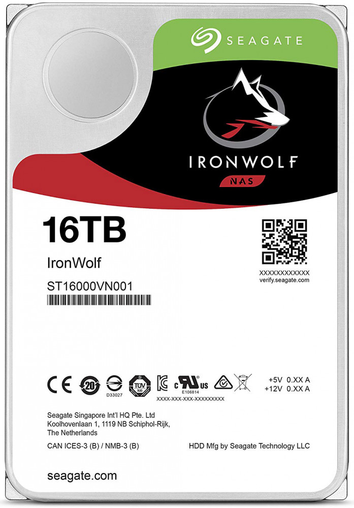 ������� ���� 16Tb SATA-III Seagate IronWolf (ST16000VN001)