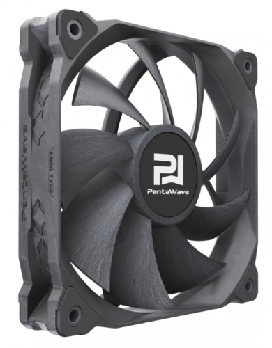 ���������� ��� ������� PentaWave PF-K12EX PWM / 120mm 4 pin Dual NMB Ball Bearing 500-2400rpm 108CFM 38.5dBA/ Gray