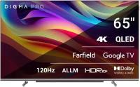 65" ��������� DIGMA PRO QLED 65L, QLED, 4K Ultra HD, ������, ����� ��, Google TV