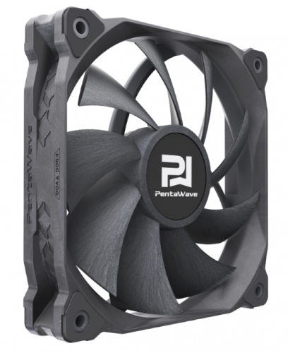 ���������� ��� ������� PentaWave PF-K12EXP PWM / 120mm 4 pin Dual NMB Ball Bearing 500-3000rpm 128CFM 43.5dBA/ Gray