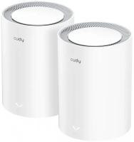 ��������� Mesh ������ CUDY M3000, Wi-Fi 6, AX3000, 2.4/5���, 1 LAN (M3000(2-Pack))