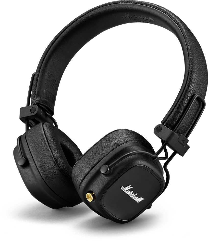 Marshall Major IV Black, ������������ ��������, Bluetooth 5.0, 20-20000 ��, 32 ��, AAC, ������