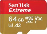 ���� ����� microSDXC 64Gb Sandisk Extreme (SDSQXAH-064G-GN6MN)