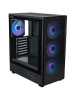 ������ XASTRA A315 4ARGB Black ATX/Mesh/ Screwless TG/ 1x120mm+1x360 FA ARGB PWM fans/ A315-1FA36A-1FA12A