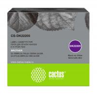 �������� ��������� Cactus CS-DK22205 ������ ��� Brother P-touch QL-500, QL-550, QL-700, QL-800
