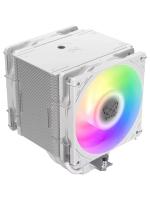 ����� ��� ���������� Scythe Mugen 6 Dual Fan White ARGB Edition (300W, 4-pin PWM, 154mm, ARGB, Al/Cu, 6x6mm, 2x120mm, 75.17CFM, 35.57dBA, 2500RPM, S: 1851/1700/1200/115X/2011/2066, AM5/AM4, white)