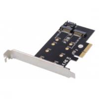 Exegate EX283713RUS ���������� EXE-509 M.2 B key + M.2 M Key -> PCI-Ex4/SATA