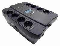�������� �������������� ������� Powercom Spider SPD-550U LCD USB 550VA/330W, Schuko, USB, black (1456259) 