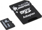 ����� ������ 32Gb MicroSD SmartBuy Class 10 + adapter (SB32GBSDCL10-01)