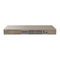 ���������� TENDA TEF1126P-24-250W � 24 ������� PoE
