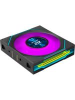 ���������� Lian Li UNI FAN SL INF LCD FLEX 120 Reverse Blade / 12RSLIND1F1B BLACK / 120x124x28�� (PWM, ARGB, 2300 ��/��� (Max.), 34dBa) / G9F.12RSLIND1F1B.R0