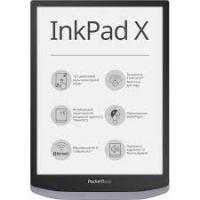 ����� ����������� PocketBook X Metallic Grey [10,3" E-Ink Carta ���������, ���������, 32Gb, Bluetooth, WiFi) (PB1040-J-RU)