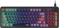 ���������� ������� ���������� MSI Forge GK110 Black ���������, 98��, ��������� ������, USB