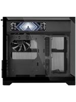 ������ Lian Li O11 Vision-M Digital / Black / 9.2" LCD screen / 1 x 140mm PWM Fan / Mini-Tower, TG / G99.O11VMDX.R0