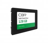CBR SSD-128GB-2.5-LT22, ���������� SSD-����������, ����� "Lite", 128 GB, 2.5", SATA III 6 Gbit/s, SM2259XT, 3D TLC NAND, R/W speed up to 550/520 MB/s, TBW (TB) 60