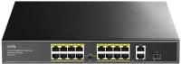 ���������� Cudy FS1018PS1 (L2) 16x100����/� 2x1����/� 1SFP 16PoE+ 200W �������������