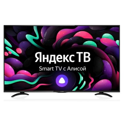 ��������� LED  55" Yuno ULX-55UTCS3234 ������.��, ������, USB, WiFi, Smart TV (RUS)