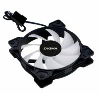 ���������� Digma DFAN-FRGB1 3-pin 4-pin(Molex)24dB 160gr LED Ret