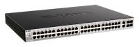����������� L3 PoE-���������� D-Link DGS-3130-54PS/B2A, ���� 6 ���������, 48x1000Base-T, 2x10GBase-T, 4x10GBase-X SFP+