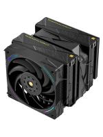 ����� ��� ���������� Thermalright Royal Pretor 130 Ultra Black (4-pin PWM, 158mm, Ni/Cu, 7x6mm, 1x120mm ARGB +1x130mm, 69CFM/81.88CFM, 27dBA/28.3dBA, 2150RPM/1750RPM, S: 1200, 1700, 1851, 115X, 2011, 2066, AM4, AM5, black)