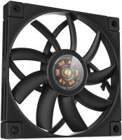 Вентилятор DEEPCOOL FT12 SLIM 120x120x15мм (White LED, черный, 500-1850об/мин)  Color BOX