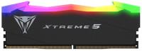 ����������� ������ 48GB (24GBx2) Patriot Viper XTREME 5 RGB PVXR548G80C38K, 8000MHz, CL38, UDIMM,  KIT