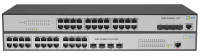 ����������� ���������� POE ���������� SNR SNR-S2982G-24T-POE-E ������ 2, 24 ����� 10/100/1000Base-T � ���������� PoE, 4 ����� 100/1000BASE-X (SFP), ������ POE 370W