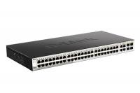 ������������� L2 ���������� D-Link DGS-1210-52/F3A � 48 ������� 10/100/1000Base-T � 4 �����-������� 100/1000Base-T/SFP