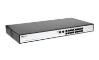 ������������� PoE-���������� ORIGO OS1218P/190W/A1A, 16x100Base-TX PoE, 2x1000Base-T, PoE Budget 190W, Long-range PoE up to 250m, 19" w/brackets