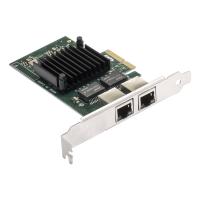 ������� ����� ExeGate EXE-I350-T2V2, 2xRJ-45, 1 ��/�, PCI-E x4, Retail EX292506RUS