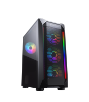 ������ Cougar MX410 Mesh-G RGB, 4x 120mm ARGB fan + HUB, ��� ��, ������� ����, ������, ATX