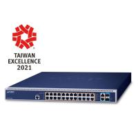 ����������� ���������� L3 PLANET GS-6322-24P4X 24-�������� 10/100/1000T 802.3bt PoE + 2-�������� 10GBASE-T + 2-�������� 10G SFP+  � ����� ������� ��� ��������� ������ �������