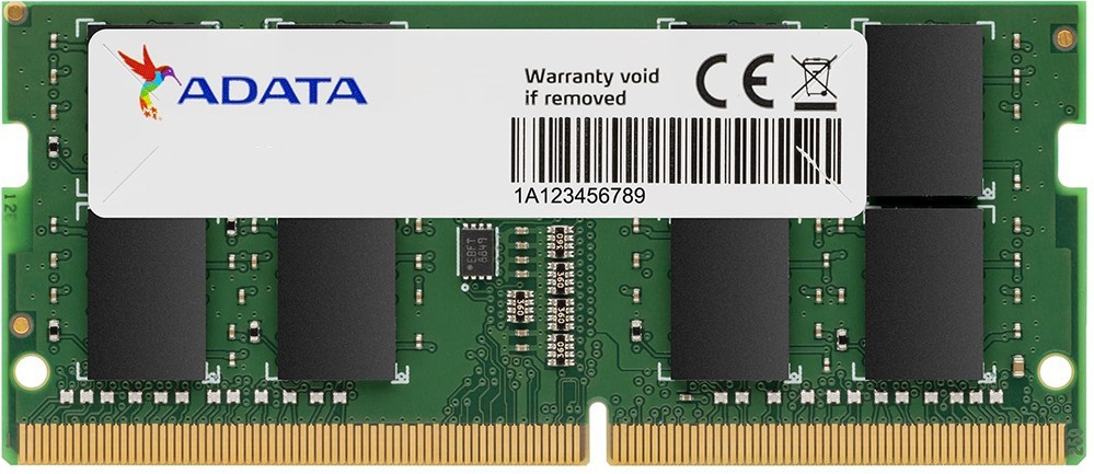 ����������� ������ 32Gb DDR4 3200MHz ADATA SO-DIMM (AD4S320032G22-SGN)