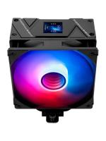 ����� Thermalright Assassin Spirit 120 Vision ARGB Soc-AM5/AM4/1200/1700/1851 ������ 4-pin 27dB Al+Cu LCD Ret (AS120-VISION-BL-ARGB)