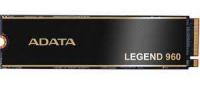 ������������� ���������� SSD 4TB ADATA LEGEND 960,M.2(22x80mm), NVMe 1.4, PCIe 4.0 x4, 3D NAND, R/W 7400/6800MB/s, IOPs 750 000/630 000, TBW 3120, DWPD 0.43, with t Heat Sink (ALEG-960-4TCS)