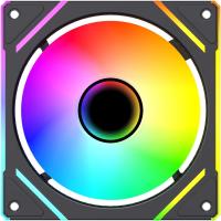 Вентилятор для корпуса Bloody BD-CF120ARGB2 ARGB 120х120x25 черный (BD-CF120ARGB2-BK) Ret