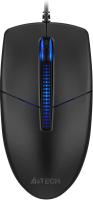 ���� ��������� A4Tech N-530S black (����������, silent, USB, 3but, 1200dpi) (N-530S)